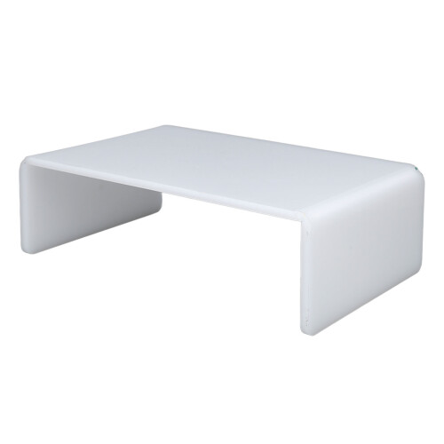 Acrylic Elevated Shelf for Monitors & Desk, 27x16.5x8cm 1