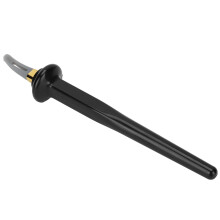 Waterproof Silicone Eyeliner Tool with Ergonomic Handle Black Long Lasting