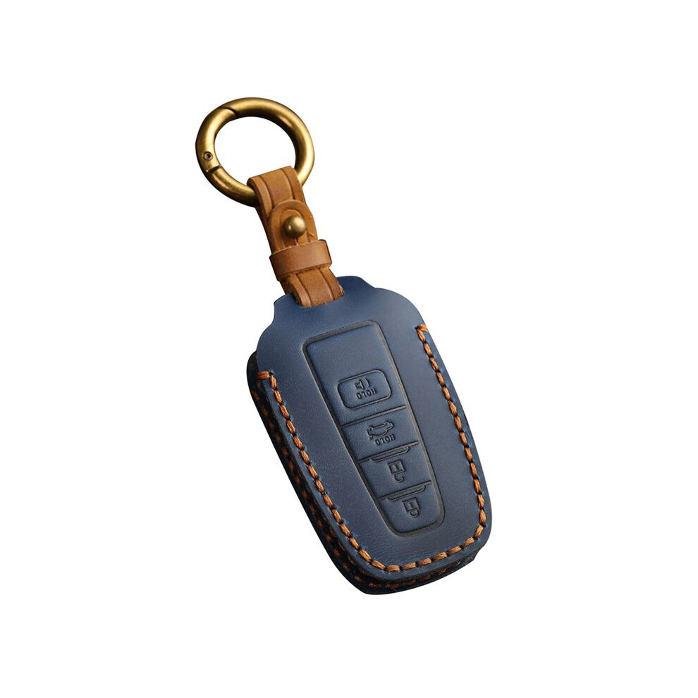 Car Key Case Cover Shell Fob For Chr Camry Rav4 Highlander C-Hr Prius Land Prado 4 Button Light 6031910123002