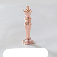 Sealing Wax Spoon Wood Handle Retro Crown Rose Gold, Wax Bead Melting Pot, Sealing Stamp Included