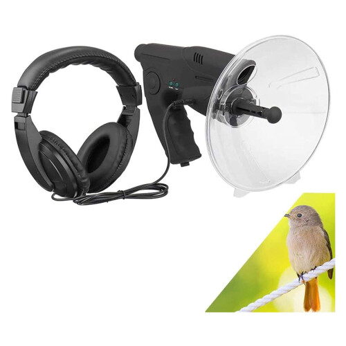 Directional Microphone Parabolic Microphone, Monocular X8 Bionic Ear Magnification