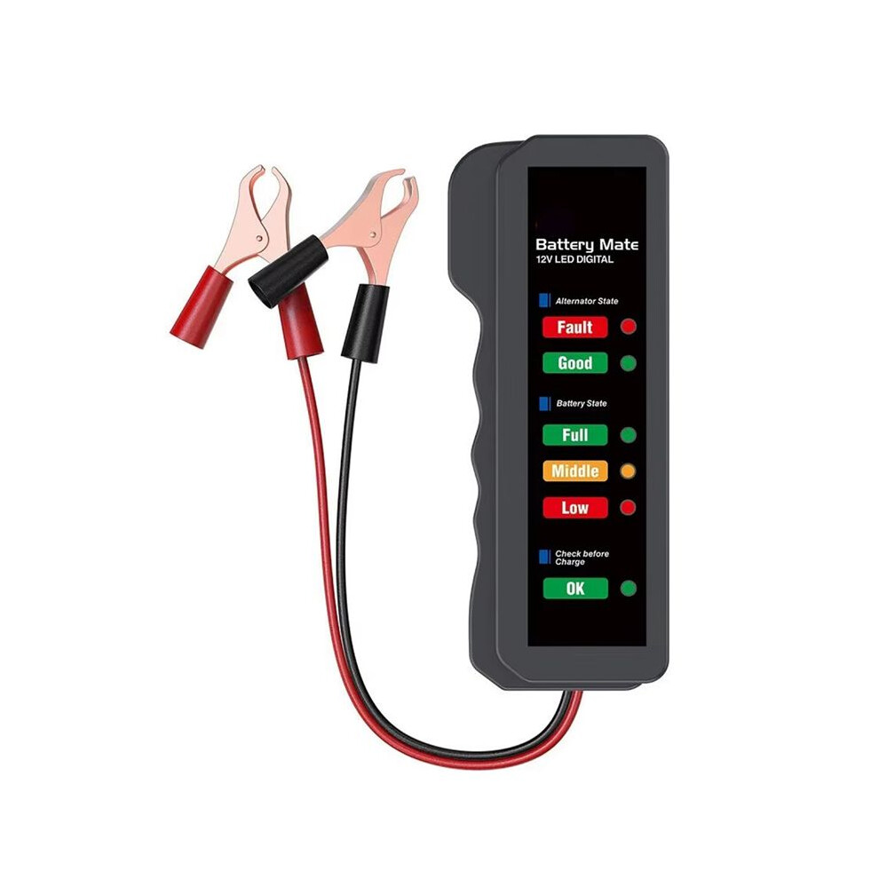 12V Car Battery Tester Alternator Tester Automotive,Battery Checker Analyzer To Check Alternator Battery Charging System 6031972365419