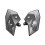 Motorcycle Fairing Side Wing Deflector Windshield for  V85TT V85 TT 2019-2025 Carbon Fiber Pattern 1