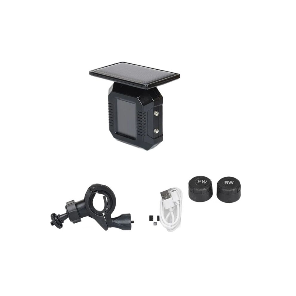 Solar Tpms Motorcycle Tire Pressure Sensors Motor Tmps Tire Pressure Monitoring System Tyre External Sensor For Moto 6032838431767