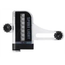 14 RGB LED Fahrrad-Radspeichenlichter Fahrrad-Warnlichter Wasserdichtes LED-Neon-Fahrradreifenlicht Fahrradfelgendekor
