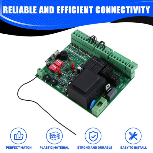 220V Schuifdeur Motor Controller Ontvanger Deur Openingscode Rolling Code Controller Ontwikkelingsbord Afstandsbediening 2