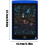 LCD Writing Tablet for Kids PressureSensitive Screen Educational Doodle Board Blue 4