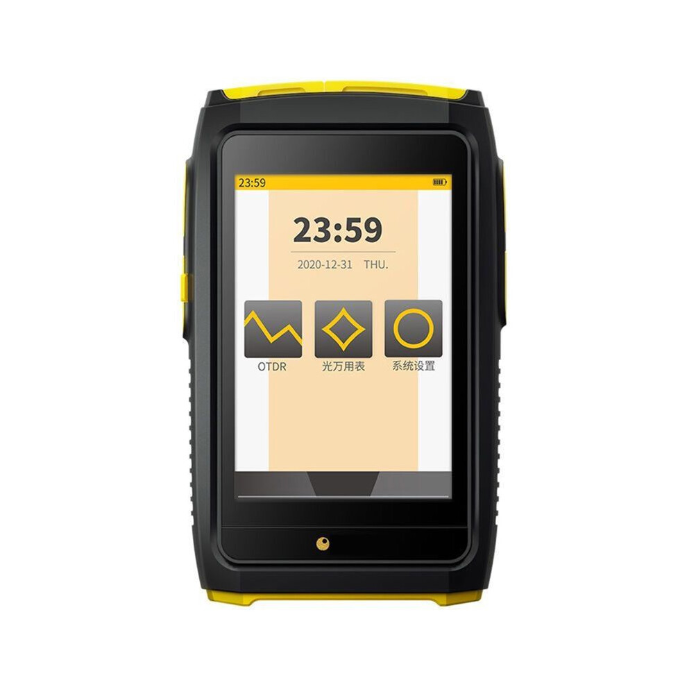 Otdr Optic Otdr Optical Reflector Active Fiber Live Tester 1550Nm 20Db 80Km Sc Fiber Reflectometer Touch Screen 6033227126738