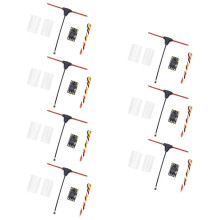 7 St ELRS-Mottagare 2,4GHz ExpressLRS-Mottagare CRSF med T-Antenn för RC FPV-Traverserande Drönaredelar