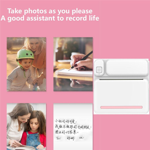 C19 Printer Draagbare Thermische Printer Foto Pocket Thermische Labelprinter 58mm Printen Draadloos  Android IOS 2