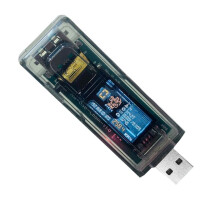 NMMiner Miner 265KH/S USB Chain ESP32 Crypto Miner BTC Solo Lottery Miner Amperemeter USB Tester USB-A To Type C Nerdminer