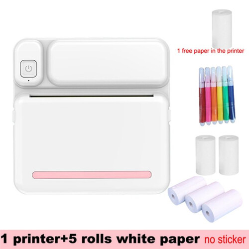 C19 Printer Draagbare Thermische Printer Foto Pocket Thermische Labelprinter 58mm Printen Draadloos  Android IOS 1