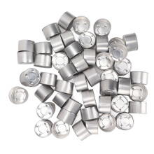 DIY Aromatherapy Oil Lamp Shells 100 pcs Empty Aluminum Containers 50ml Size