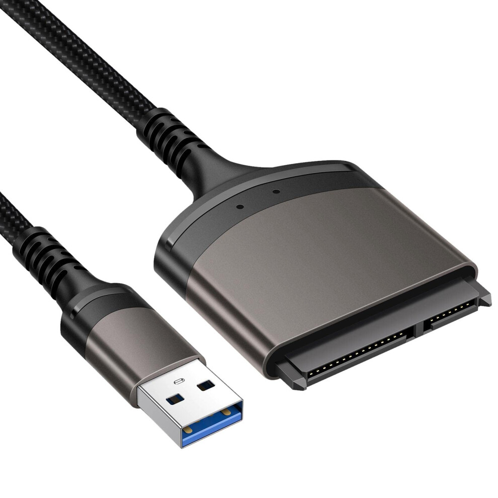 Usb 3.0 To Serial Ata Adapter 2.5 Inch Drive Connector Durable Compatible With Sata Hdd Ssd 9199774048842