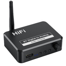 5.3 Audio-Receiver Digital-Analog-Konverter 3,5 mm AUX L/R U-Disk Optischer Stereo-HiFi-Wireless-Adapter