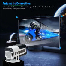 JY320  Projector 720P Android 13 4K Support, 180 ANSI, WiFi 6, BT 5.0, Cinema 180 Rotable Video Projection EU PLUG