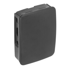 All Ports Access ABS Enclosure for Raspberry Pi 3 B+ Micro Computer Case Black