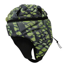 Rugby Scrum Cap with Impact Protection, Adjustable Goalkeeper Headgear for Soccer and Rugby