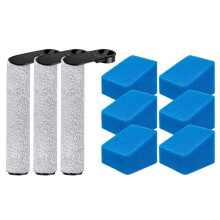 För Midea GX5 Golvskrubbdammsugare Ersättningsrulle Borste Tvättbar Svampsopmaskin Reservdelar