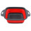 Silicone Folding Drain Fruit Vegetable Washing Basket Foldable Strainer Drainer Kitchen Storage Tool Dish Small Red 1
