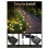 Solar Garden Lights 2 Pack,2 Lighting Modes Waterproof Firefly Light with Artificial Green Leave & Branches 8