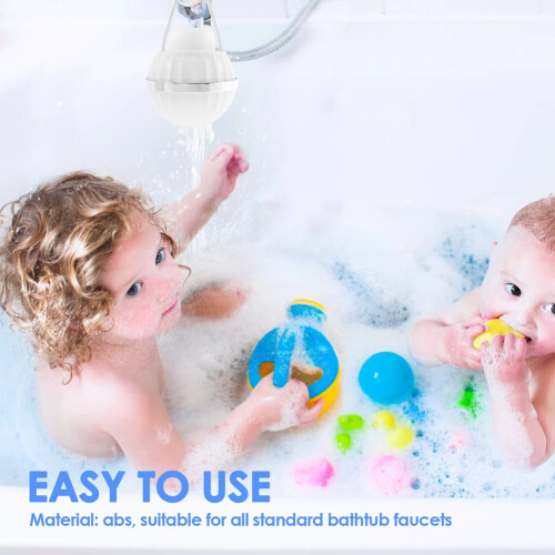 Kunststof Badwaterfilter Efficiënt Hangend Badkraanfilter Draagbaar Brede Compatibiliteit Douchebadfilter Multi 2