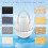 Kunststof Badwaterfilter Efficiënt Hangend Badkraanfilter Draagbaar Brede Compatibiliteit Douchebadfilter Multi 5