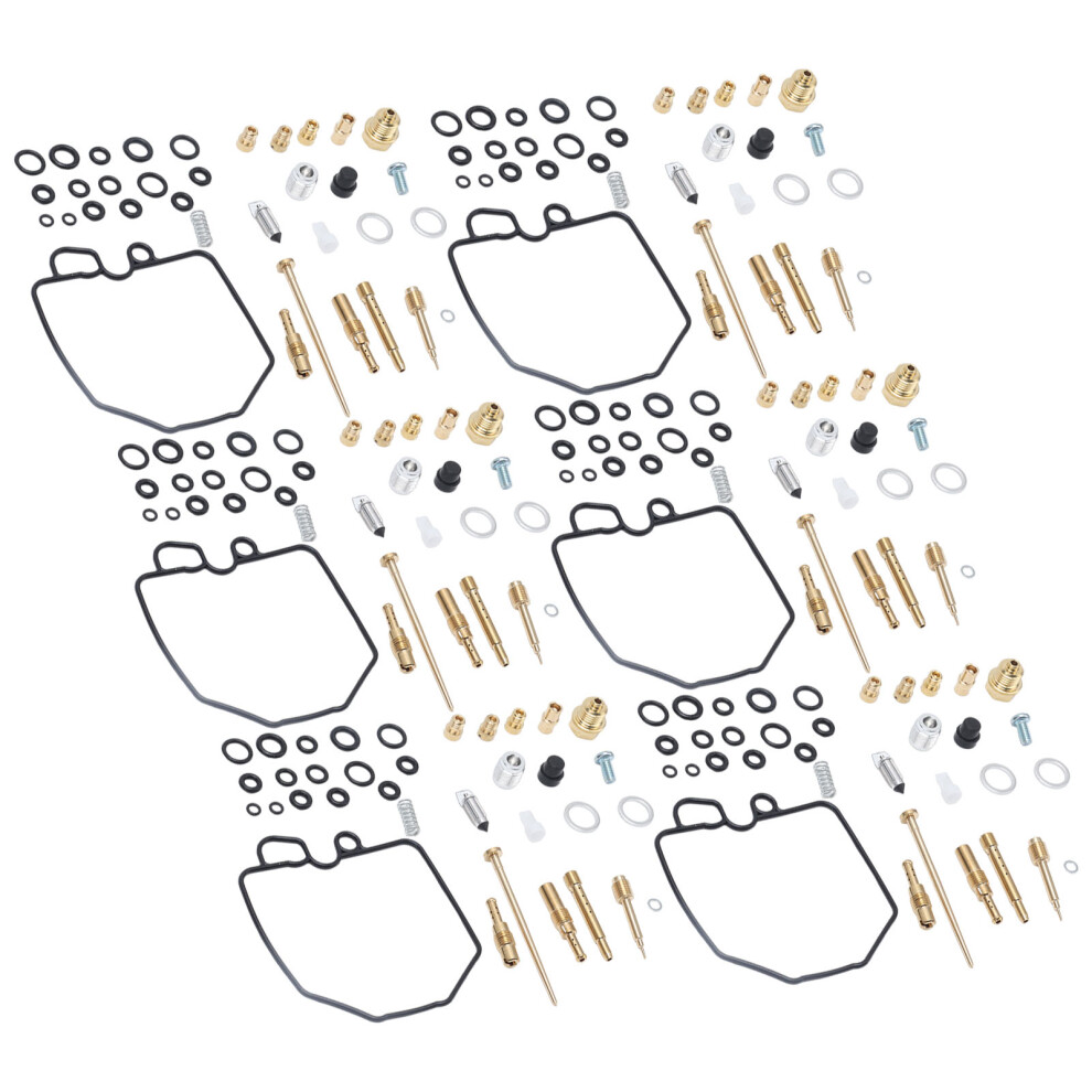 6 Sets Motorcycle Carburetor Repair Kit For Cbx1000 Cbx1050 1978-1983 6931375457516
