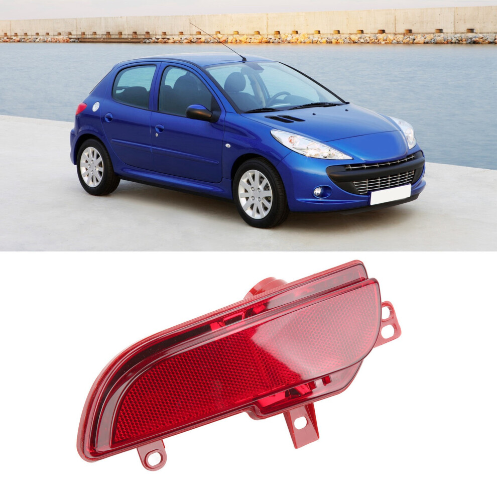 Front And Rear Fog Lamp Bumper 6350Ha High Temp Proof For Peugeot 206+ Light 8051375457458
