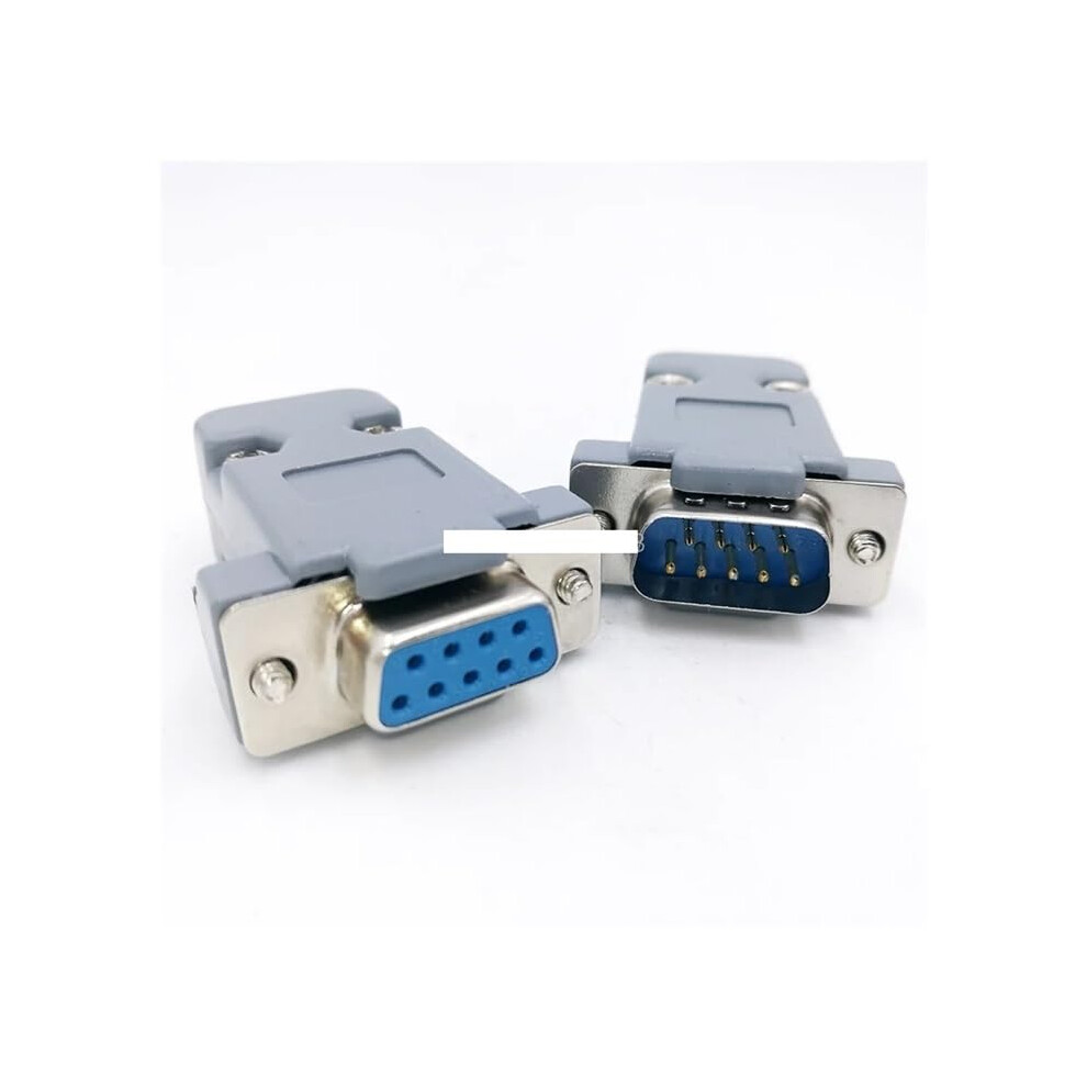 Db9 Serial Adapter Connector Plug D Type Rs232 9Pin Female/Male With Shell Goldplated Dp9 9382693339386