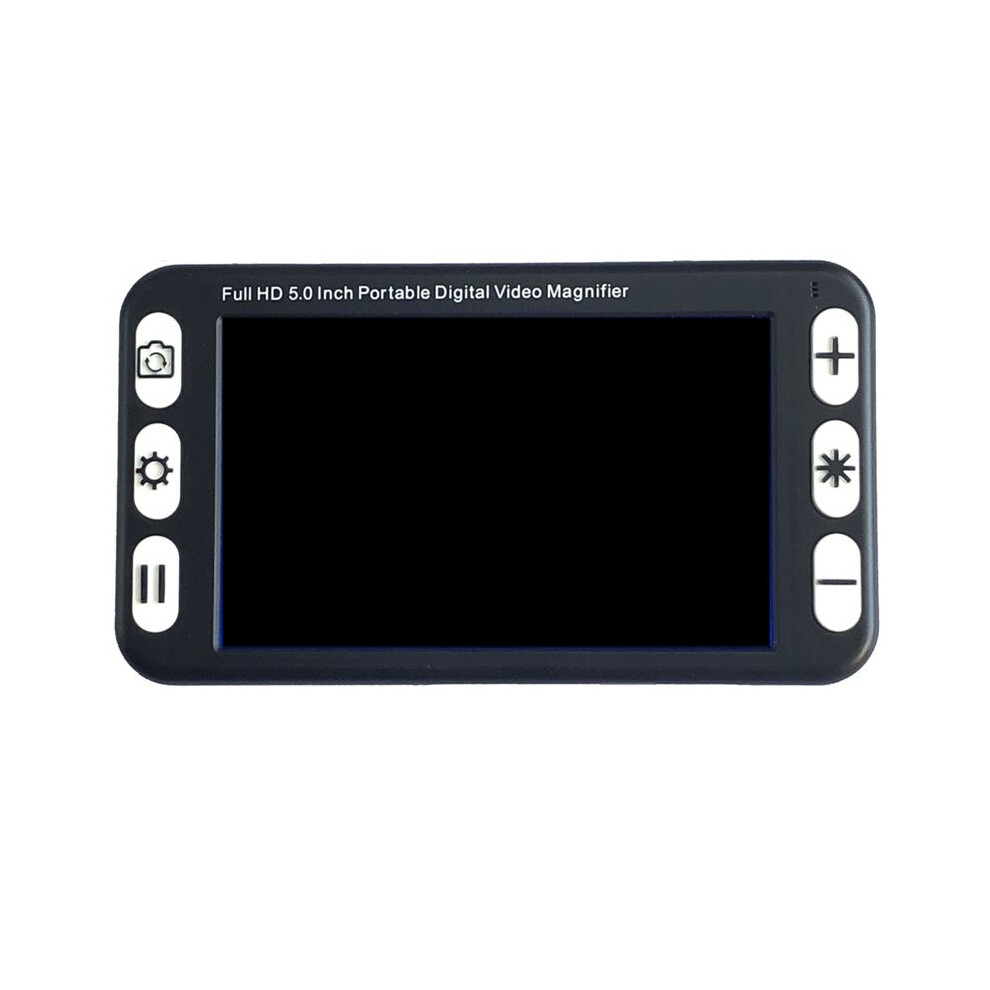 5inch LCD Display Portable Magnifier Low Vision Video Magnifier Electronic Reading Aid, Digital Video Magnifier EU Plug