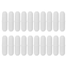 25 Pièces Ensemble de Bâtonnets D'Agitation Barre Cylindrique Agitateur Magnétique Agitateur de Laboratoire Ptfe Liquide de Laboratoire