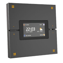 Tuya  Home 3,5-Inch  Menselijke Lichaamssensor Drukknop Scherm Wandschakelaar Zigbee Slimme Schakelaar Slimme Drukknop