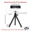 Module de Caméra 72 Degrés OV9732 1MP 3,6 mm Double Caméra Mise au Point Manuelle avec Coque + Trépied pour WinXP/7/8/10 Linux/Android 4