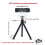 Module de Caméra 100 Degrés OV9732 Module de Caméra Double 1MP 2,1 mm Mise au Point Manuelle + Coque + Trépied pour WinXP/7/8/10 Linux/Android 5