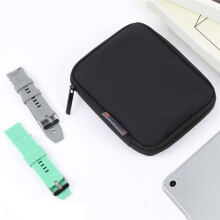 Opbergtas voor Oplaadkabel, Horlogebandorganizer, Oordopjes/U-Disk/Digitale Kabel, Opbergtas, Grijs