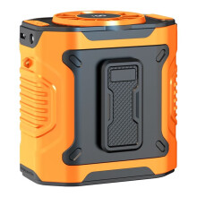 Tailleventilator Oplaadbaar op Draagbare Riem Shirt Bodyventilator 5000mAh Handsfree Koeling Nekventilator Koelriemventilator Lava Oranje