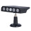 IP65 Solar Wall Light 6000K 4 LEDs 2000mAh, 8H Runtime 16