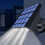 IP65 Solar Wall Light 6000K 4 LEDs 2000mAh, 8H Runtime 5