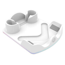 För Quest 3S VR Hjälm Laddningsbas VR Controller Universal Laddningsbas Handtag Förvaringstillbehör Vit