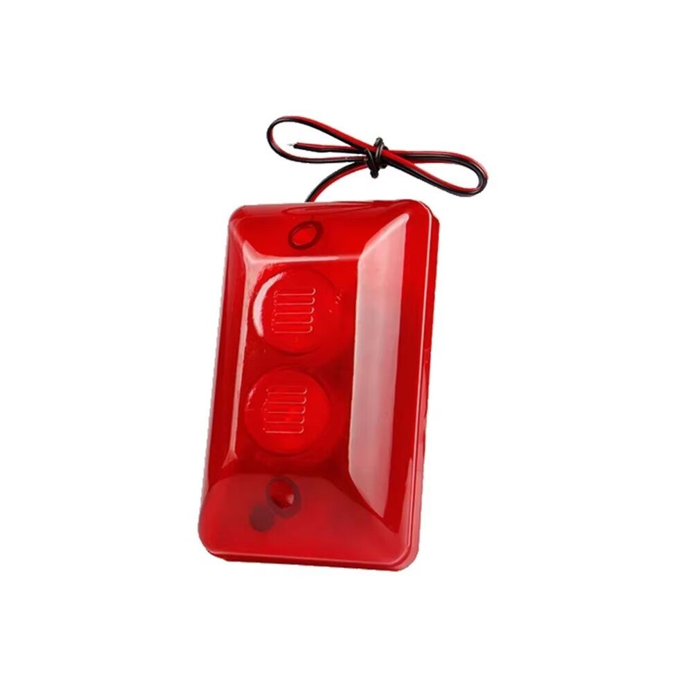 Piezo Strobe Siren 12V Wired Alarm With Hi Sound 115Db Tps-123 Light 6031918759357