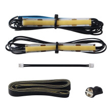 Voor  X1 COB LED-Stripverlichtingsset Eenvoudig Te Installeren Verlichtingsbalk voor Verbeterde Verlichting