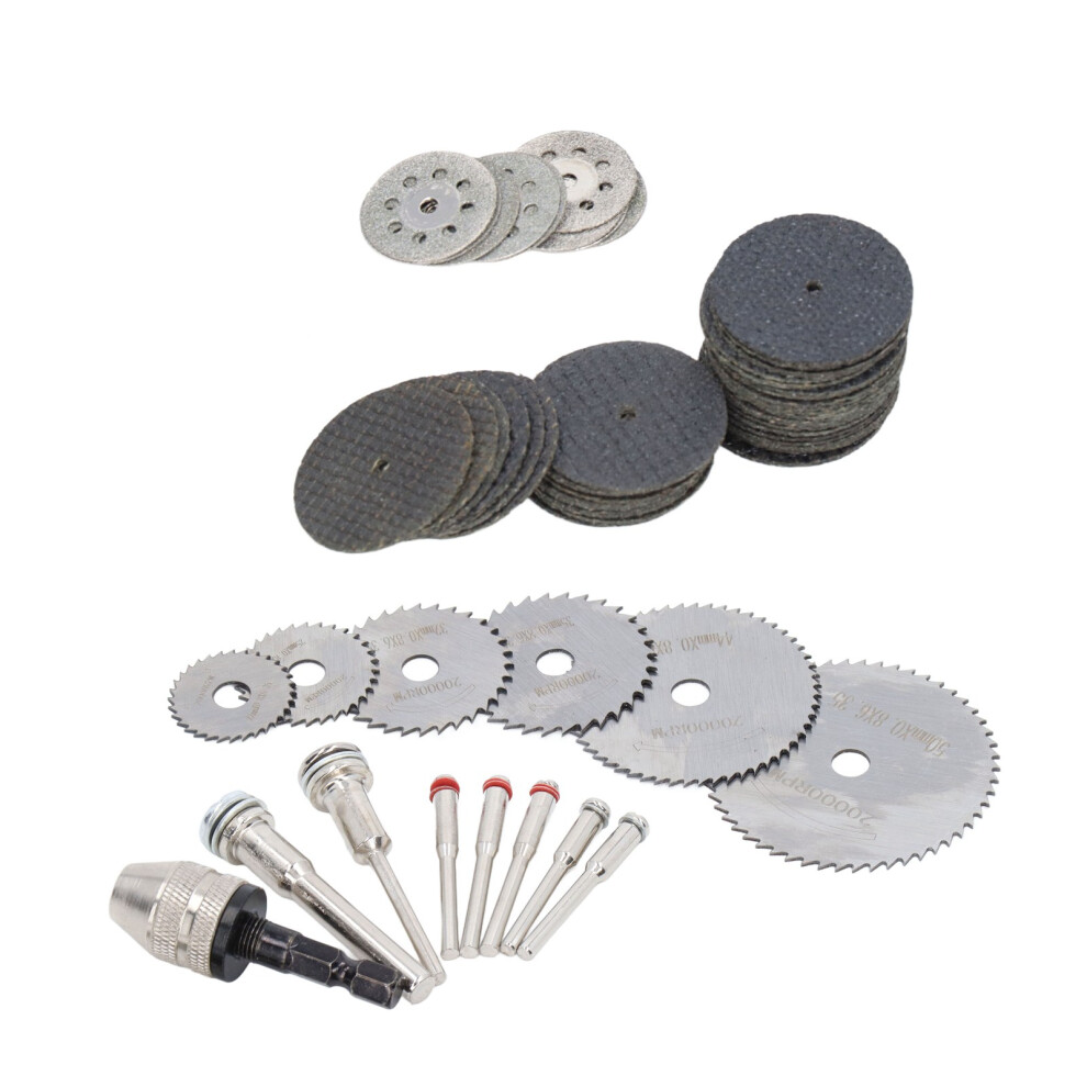 Rotary Cutting Wheels Kit, Resin Cut Off Disc, Hss Saw Blades, Multi-Material 9351375460878