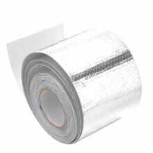 Exhaust Wrap 5M x 5cm, Titanium Heat Wrap Tape For Car Exhaust Pipe Insulation, Exhaust Manifolds Thermal Wrap