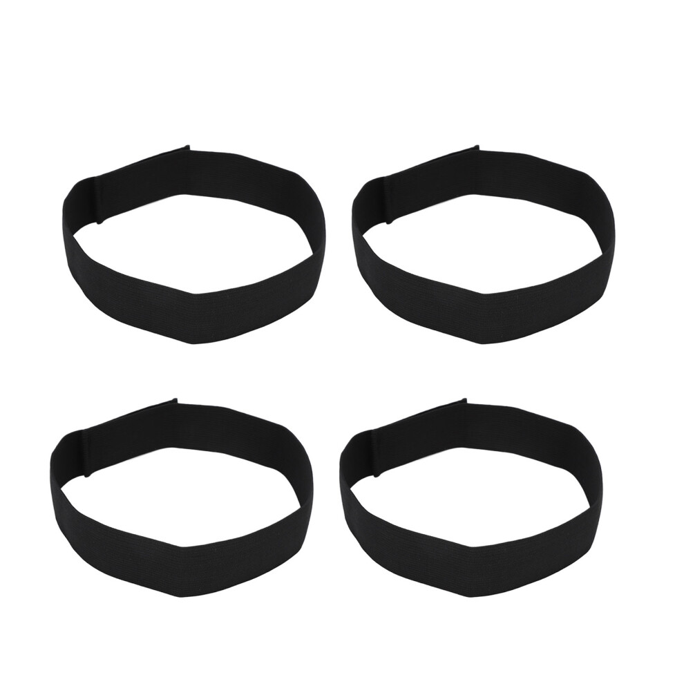 4PCS Elastic Wig Edges Bands 3.5cm Multi-purpose Headbands for Beauty salon