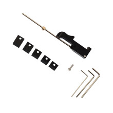 Professional Metal Archery Clicker Kit Black Recurve Adjustable Signal Tool For Target Practice And Training