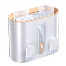 Taille Hangende Ventilator 6000mAh Draagbare Tailleclip Hoge Snelheid Dubbele Kanaal Nek Hangende Desktop Elektrische Ventilator B