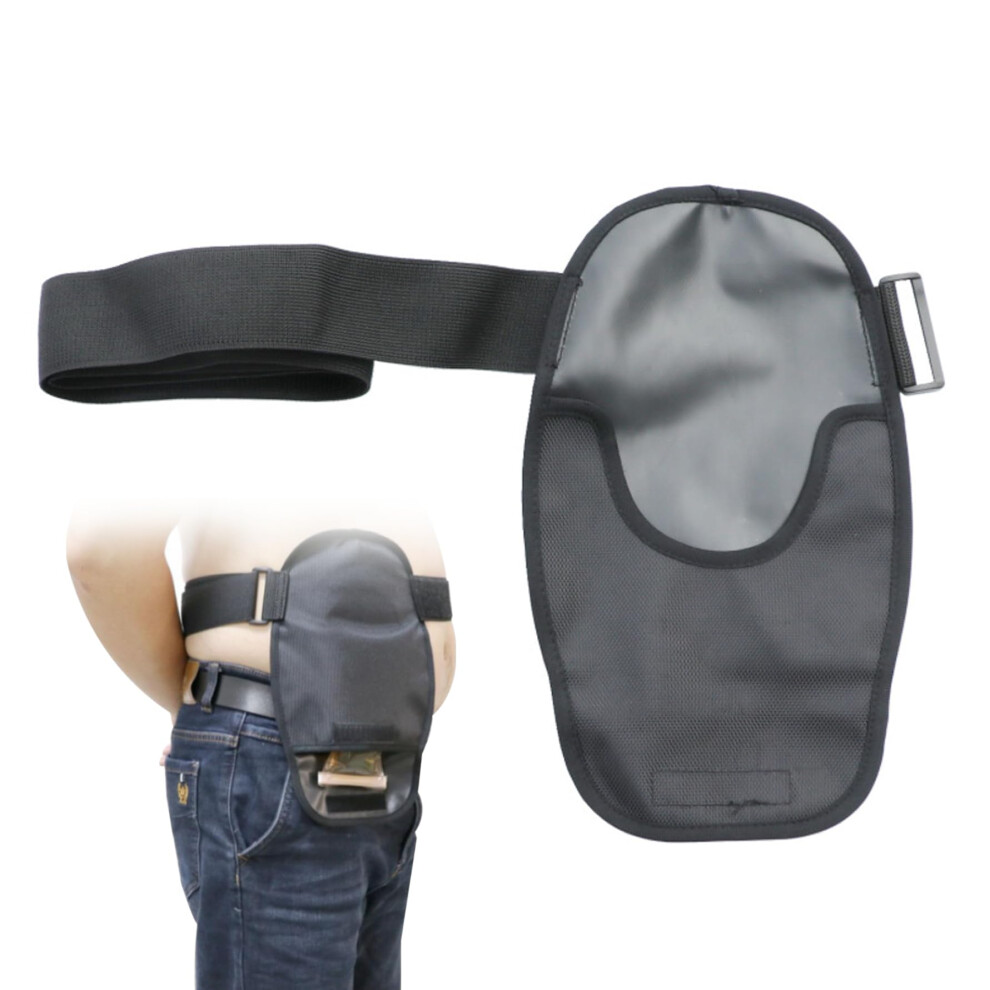 Ostomy Bag Covers 31x18.5cm Waterproof with Adjustable Elastic Belt for Colostomy Ileostomy Urostomy Support