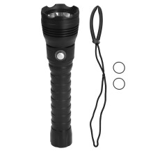 Unterwasserlampe für Taucher, Tauchlampe mit IPX8-Wasserschutzklasse und hoher Helligkeit, robustes Gehäuse aus Aluminiumlegierung für