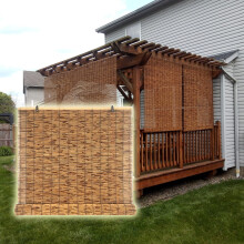 Bamboo roll up blinds,outdoor blinds for patio,Reed Curtain,wooden blinds (W60xH180cm) Ref: 3074